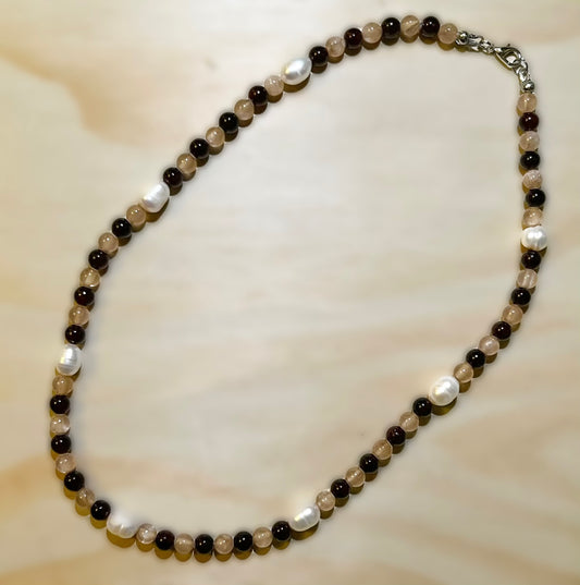 MOCHA PEARL NECKLACE