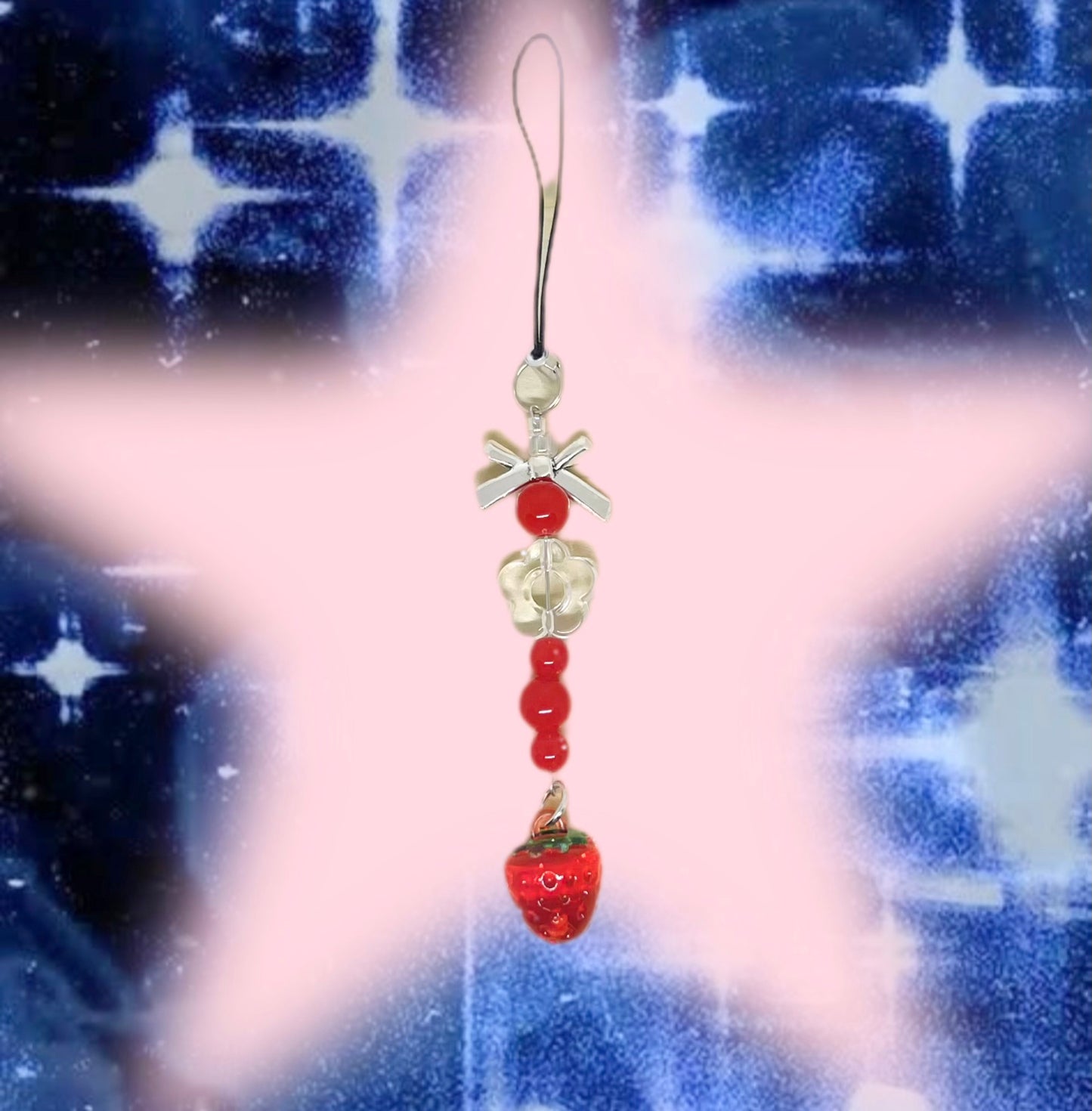 STRAWBERRY SHORTCAKE PHONE CHARM